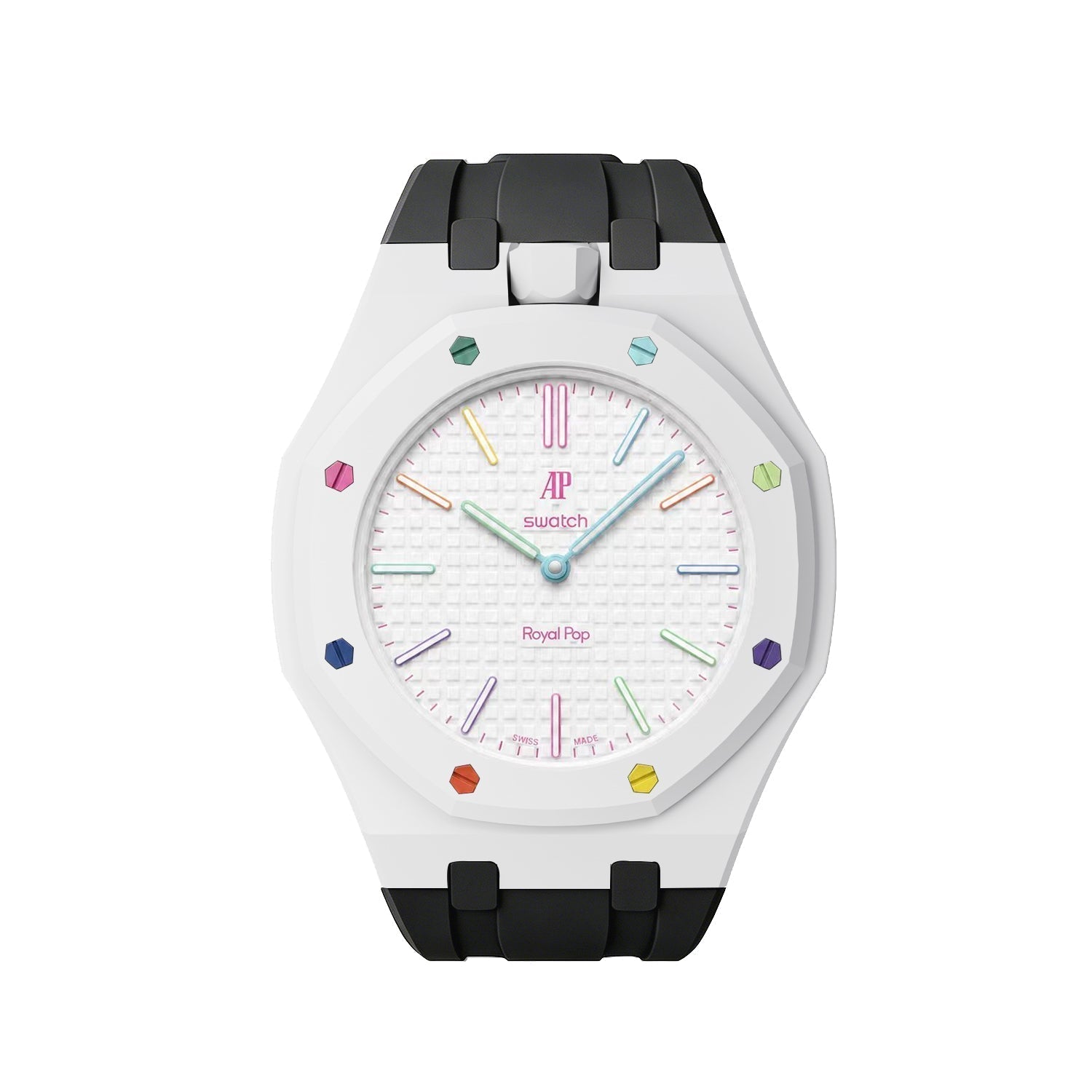 Royal Oak Pop Exclusive Bioceramic Case & Silicone Strap Mix Color