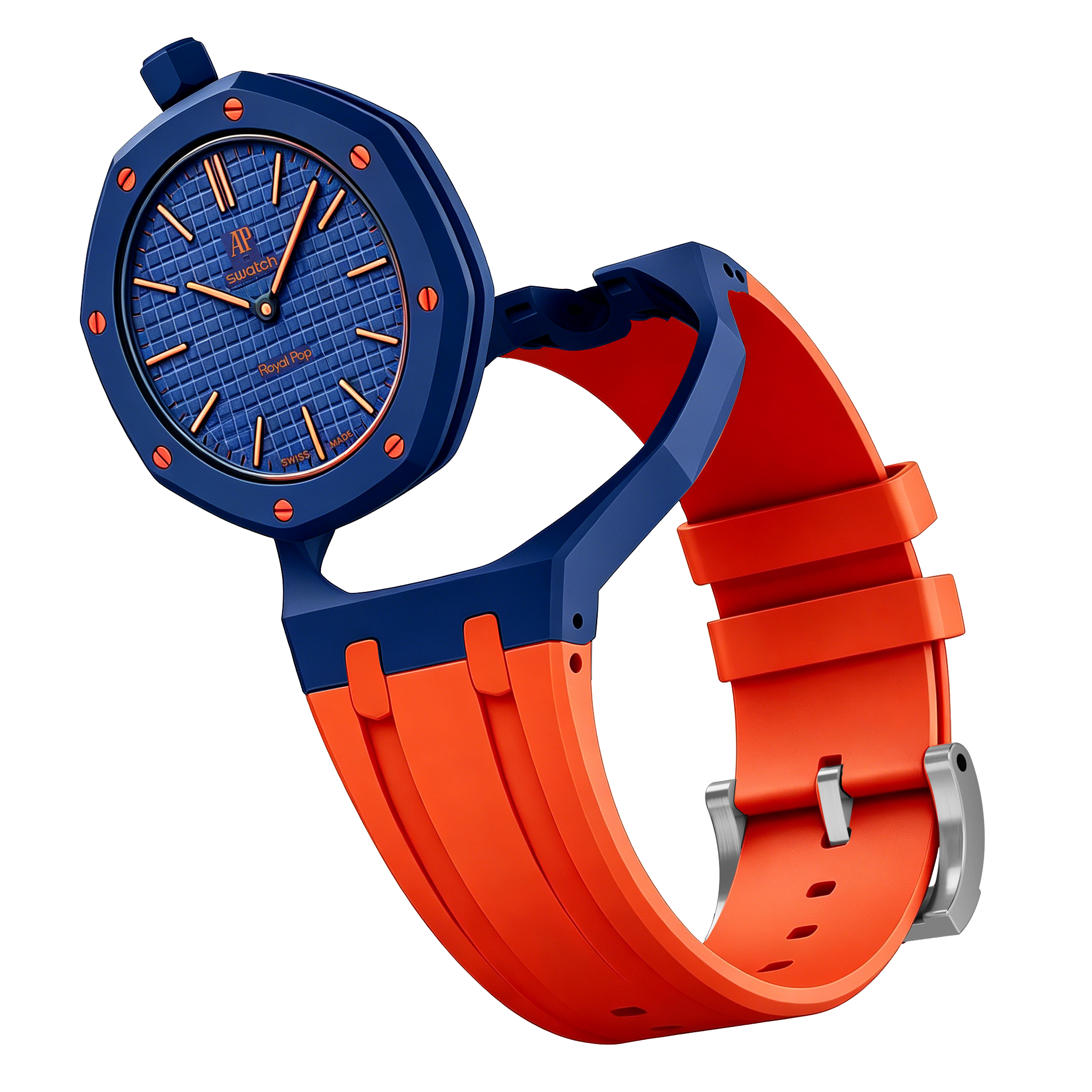 Royal Oak Pop Exclusive Bioceramic Case & Silicone Strap Mix Color
