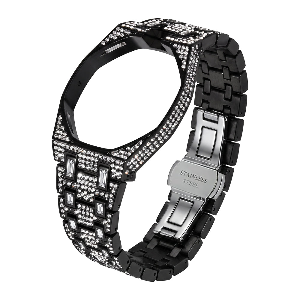 Royal Oak Pop Exclusive Bioceramic Case & Bioceramic Strap Full Diamond