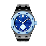 Oak Pop Exclusive Black Steel Strap