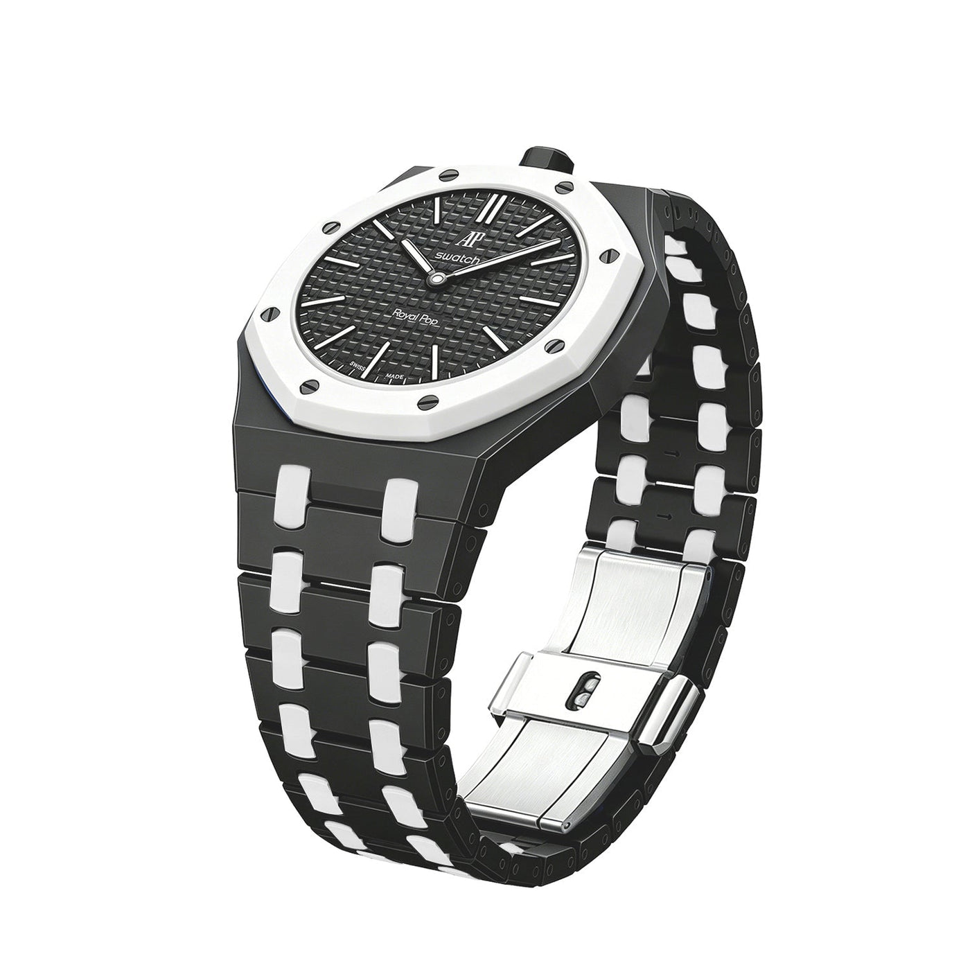 Royal Oak Pop Exclusive Bioceramic Case & Bioceramic Strap Mix Color