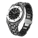 Royal Oak Pop Exclusive Bioceramic Case & Bioceramic Strap Full Diamond