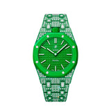 Royal Oak Pop Exclusive Bioceramic Case & Bioceramic Strap Full Diamond