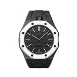 Oak Pop Exclusive Black Silicone Strap