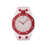 Oak Pop Exclusive Pink And Red Silicone Strap