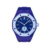 Oak Pop Exclusive Dark Blue Silicone Strap