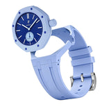 Oak Pop Exclusive Light Blue Silicone Strap