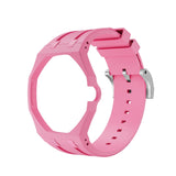 Oak Pop Exclusive Pink Silicone Strap