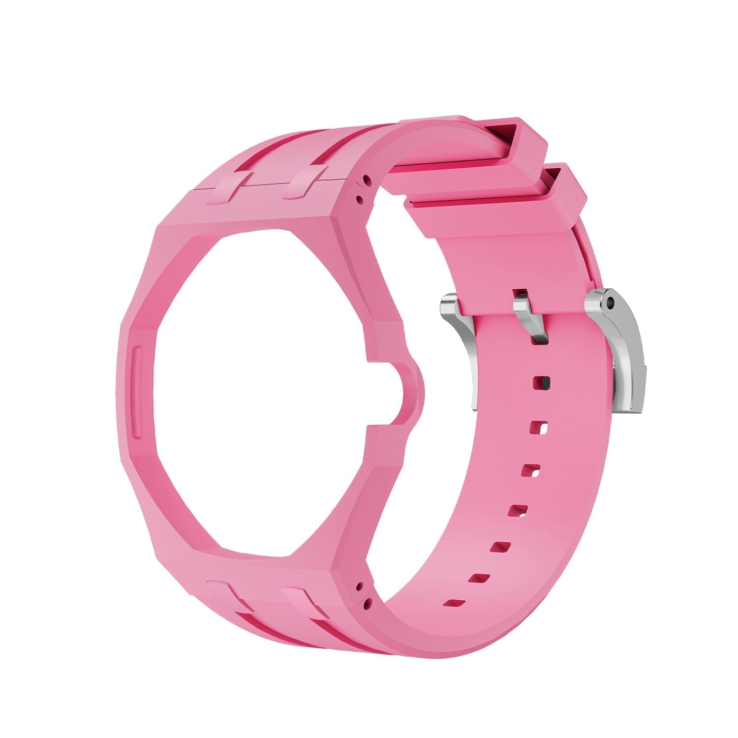 Oak Pop Exclusive Pink Silicone Strap