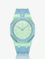 Silicone Strap & Case  Royal Pop  Blaue Acht(Customize  Colors)