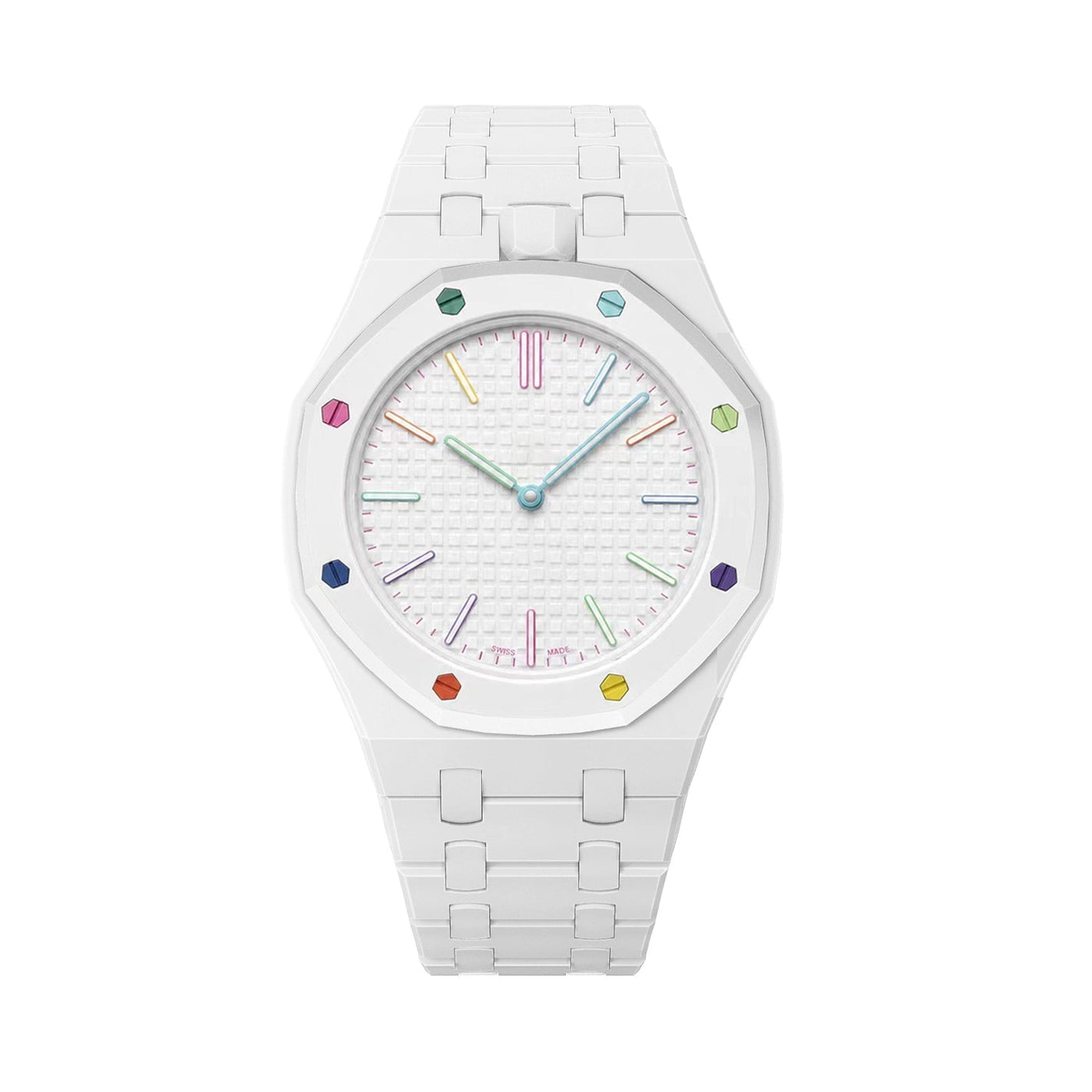 Oak Pop Exclusive White Bioceramic Strap
