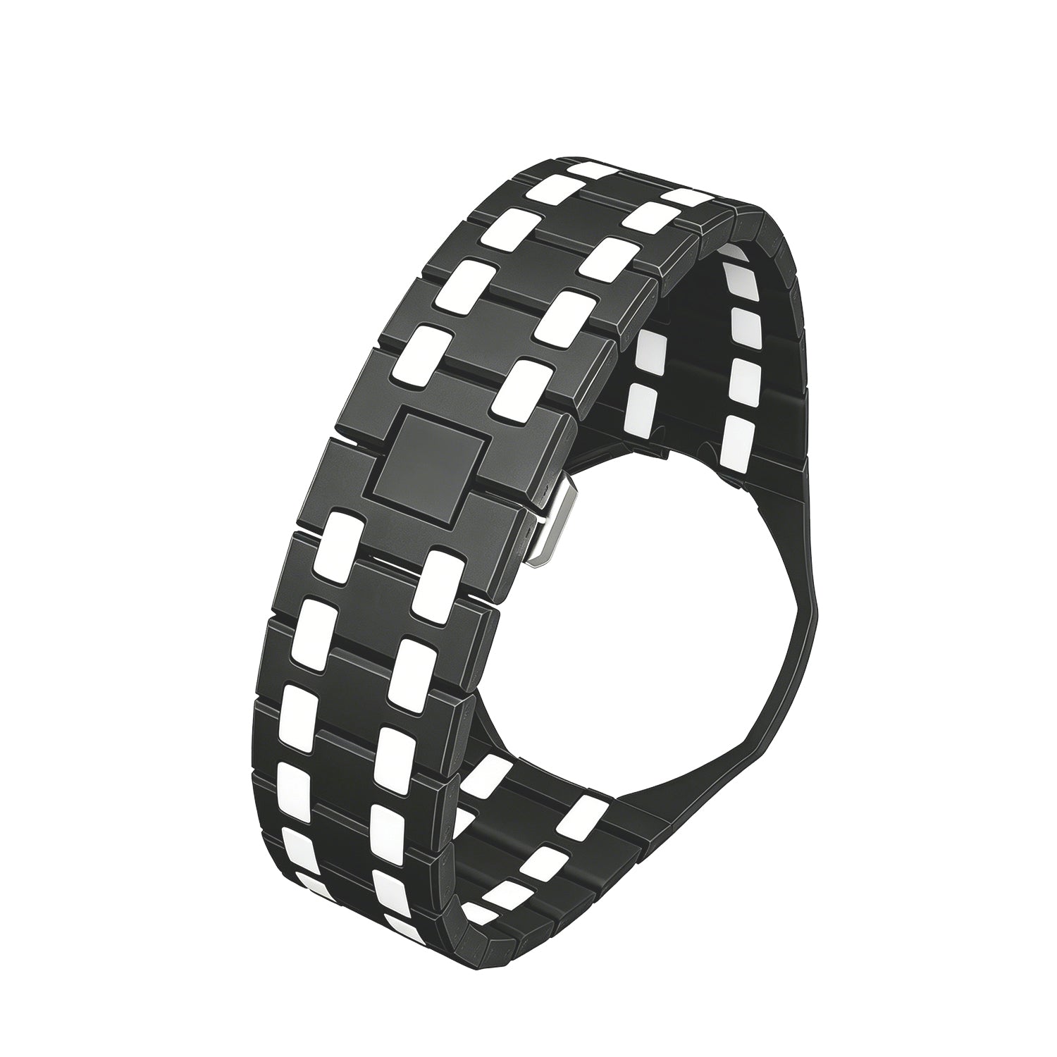 Oak Pop Exclusive Black And White Bioceramic Strap