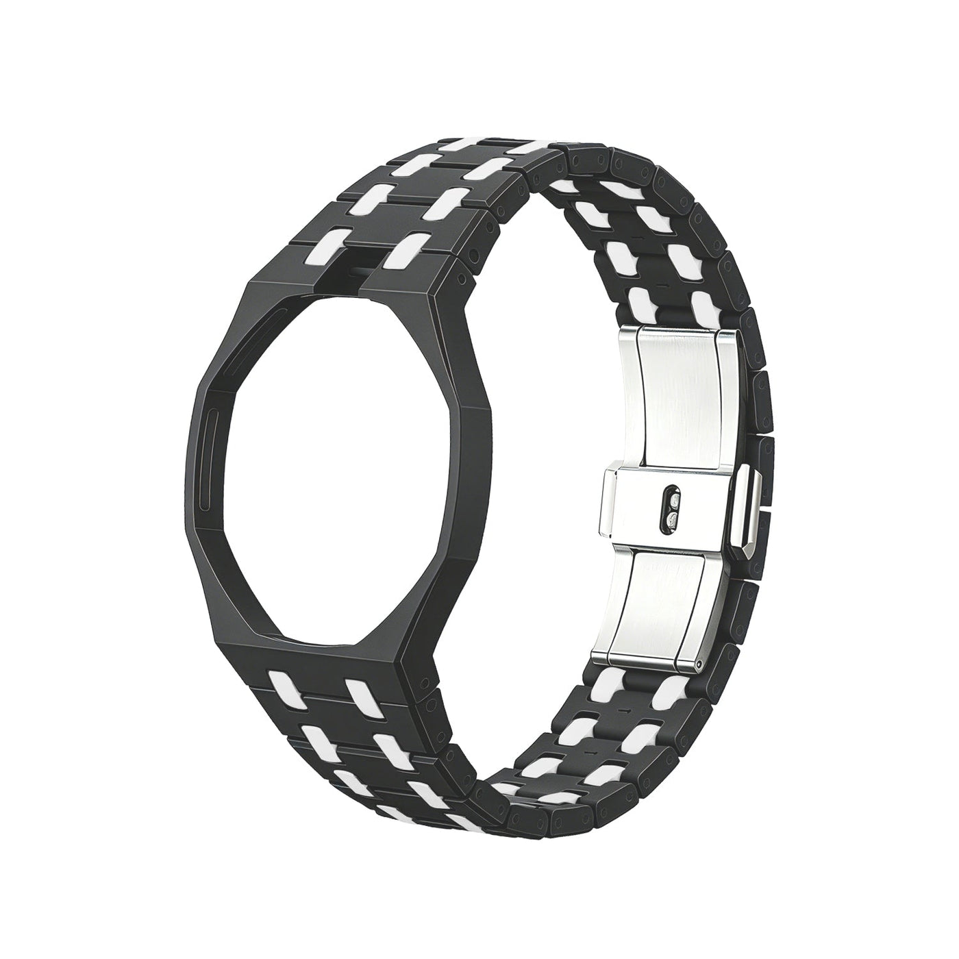 Oak Pop Exclusive Black And White Bioceramic Strap