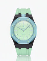 Silicone Strap & Case  Royal Pop  Blaue Acht(Customize  Colors)