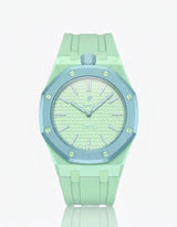 Silicone Strap & Case  Royal Pop  Blaue Acht(Customize  Colors)