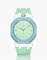 Silicone Strap & Case  Royal Pop  Blaue Acht(Customize  Colors)