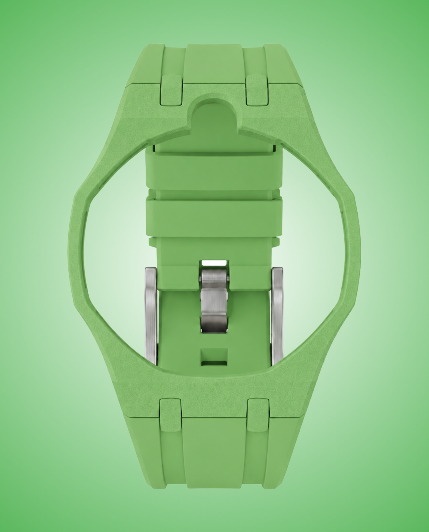 Royal Pop Silicone Bracelet - GREEN EIGHT | CONTRAST