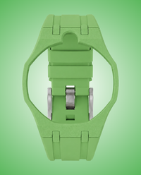 Royal Pop Silicone Bracelet - GREEN EIGHT | CONTRAST