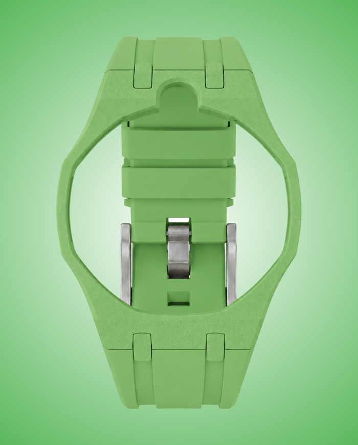 Royal Pop Silicone Bracelet - GREEN EIGHT | CONTRAST