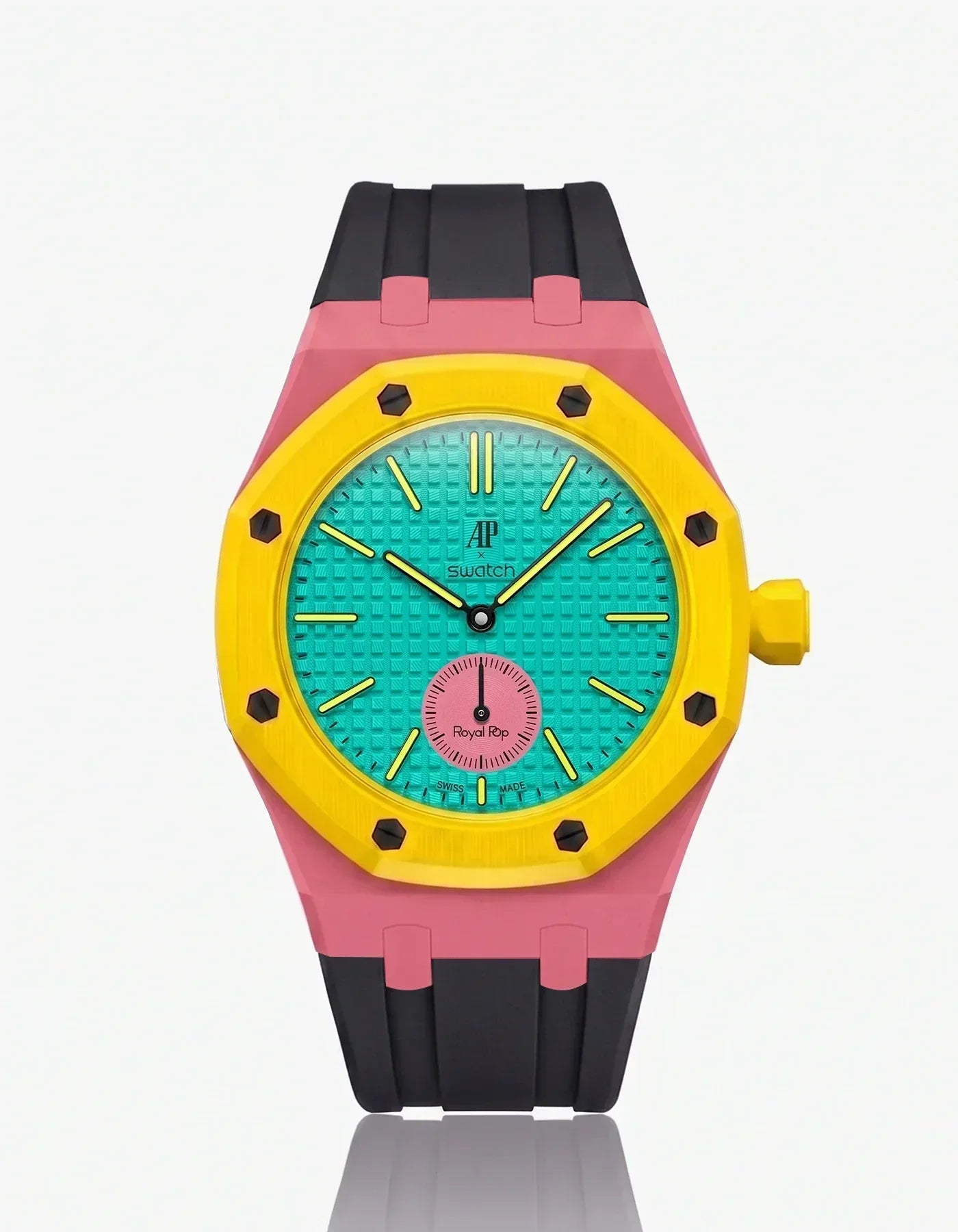 Silicone Strap & Case  Royal Pop Otg Roz(Customize  Colors)
