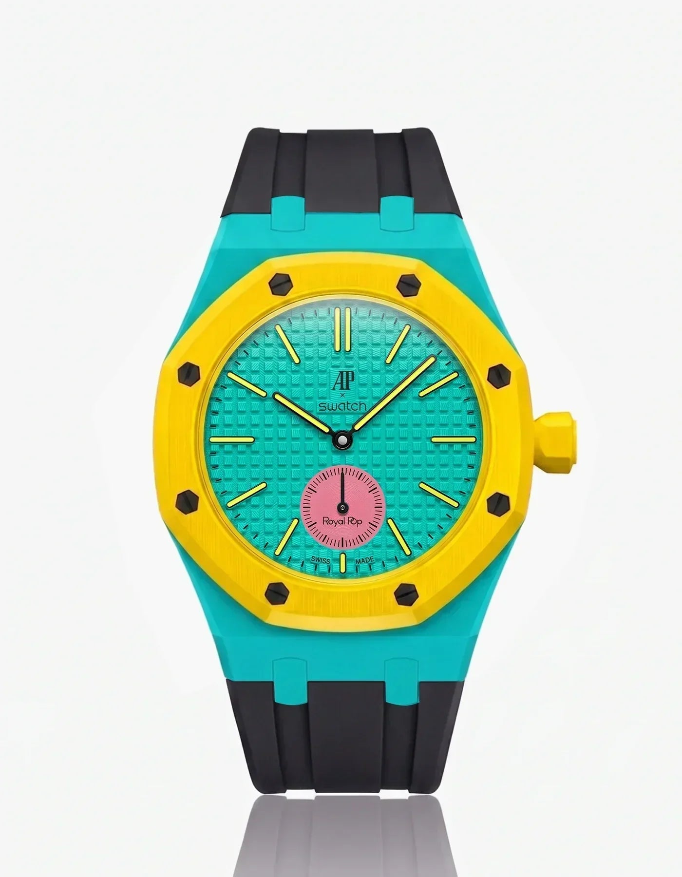 Silicone Strap & Case  Royal Pop Otg Roz(Customize  Colors)