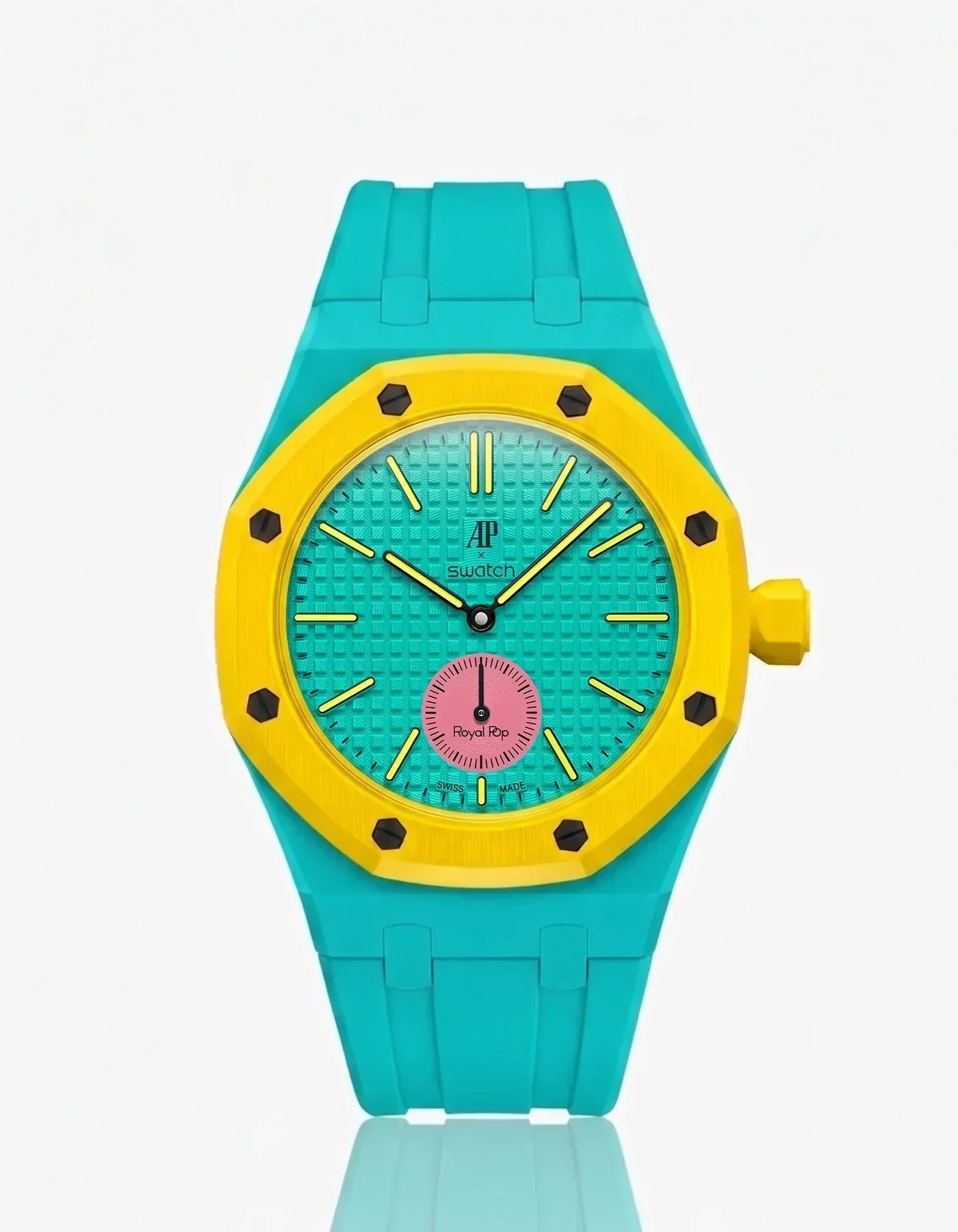 Silicone Strap & Case  Royal Pop Otg Roz(Customize  Colors)