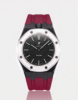 Silicone Strap & Case Royal Pop Ocho Negro(Customize  Colors)