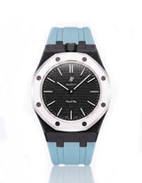 Silicone Strap & Case Royal Pop Ocho Negro(Customize  Colors)