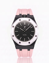 Silicone Strap & Case Royal Pop Ocho Negro(Customize  Colors)