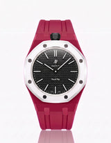 Silicone Strap & Case Royal Pop Ocho Negro(Customize  Colors)
