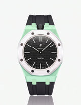 Silicone Strap & Case Royal Pop Ocho Negro(Customize  Colors)