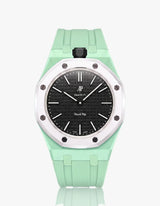 Silicone Strap & Case Royal Pop Ocho Negro(Customize  Colors)