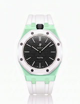 Silicone Strap & Case Royal Pop Ocho Negro(Customize  Colors)