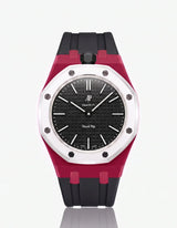 Silicone Strap & Case Royal Pop Ocho Negro(Customize  Colors)