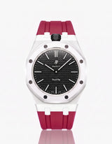 Silicone Strap & Case Royal Pop Ocho Negro(Customize  Colors)