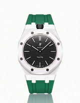 Silicone Strap & Case Royal Pop Ocho Negro(Customize  Colors)