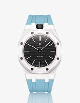 Silicone Strap & Case Royal Pop Ocho Negro(Customize  Colors)
