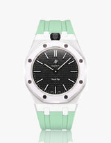 Silicone Strap & Case Royal Pop Ocho Negro(Customize  Colors)
