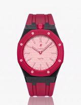 Silicone Strap &  Case  Royal Pop Otto Rosso(Customize  Colors)