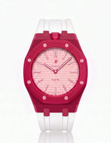 Silicone Strap &  Case  Royal Pop Otto Rosso(Customize  Colors)