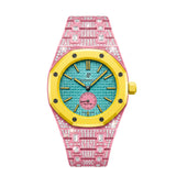 Royal Oak Pop Exclusive Bioceramic Case & Bioceramic Strap Full Diamond