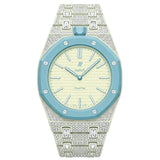 Royal Oak Pop Exclusive Bioceramic Case & Bioceramic Strap Full Diamond
